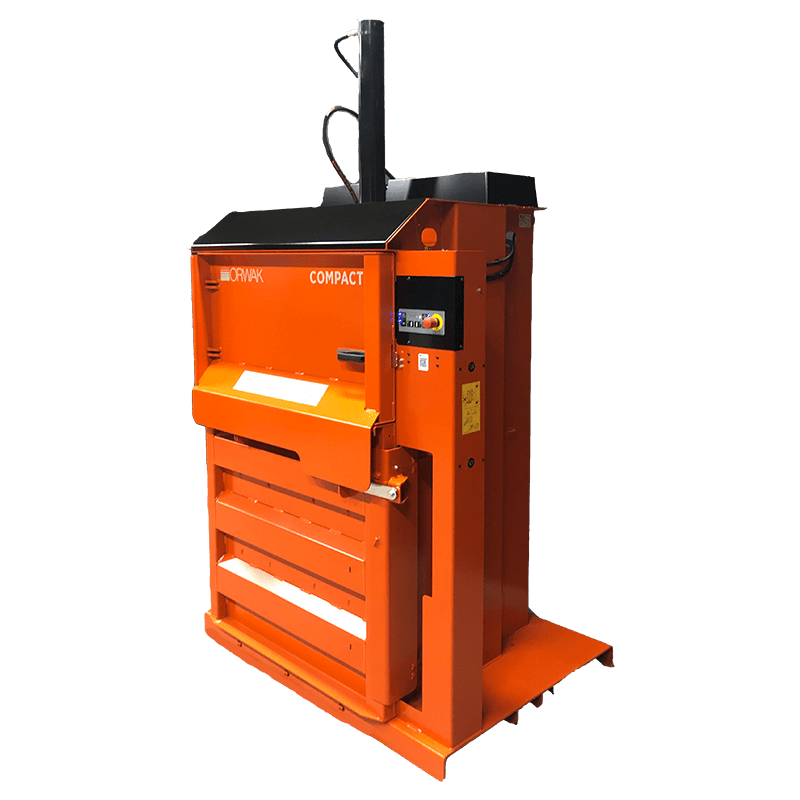 ORWAK COMPACT 3150 – leistungsstarke Ballenpresse, Frontansicht