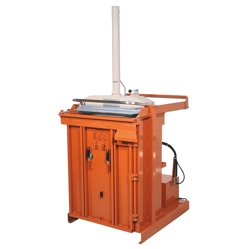 ORWAK FLEX 5010-E – Abfallpresse für Sackware, ideal für Rest- und Verpackungsmüll